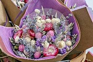 Dried flowers