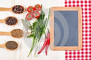 Dried and fresh food ingredients