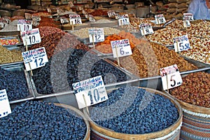 Dried fruit market