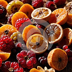 Dried Fruit, preserved organic fruits, dried sweet snacks