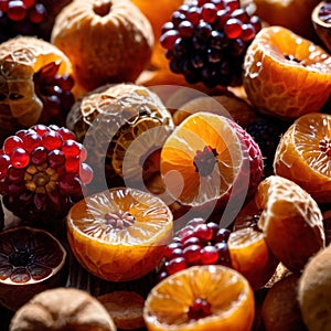 Dried Fruit, preserved organic fruits, dried sweet snacks