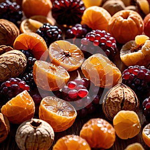 Dried Fruit, preserved organic fruits, dried sweet snacks