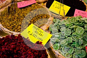 Dried fruit selections photo