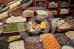 Dried fruit stall