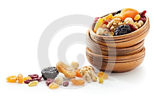 Dried fruits and nuts