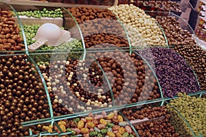 Dried fruits and sweets in the Grand Bazaar