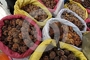 Dried fruits to make tea, Sucre, Bolivia