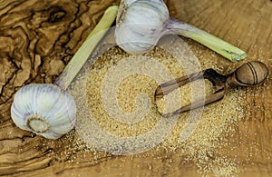Dried Garlic granules