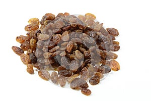 Dried grapes photo
