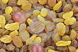 Dried grapes and mix