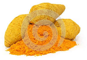 Dried and ground turmeric