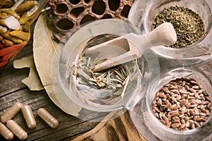 Dried herbs