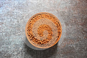 Dried jaggery powder