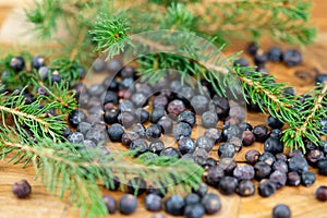 dried juniper berries