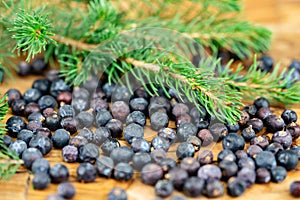 dried juniper berries