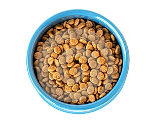 Dried kibble pet food