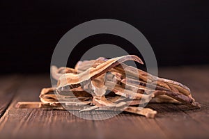 Dried lingzhi mushroom & x28;Also called as Reishi mushroom in Japan