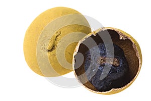 Dried Longans Isolated