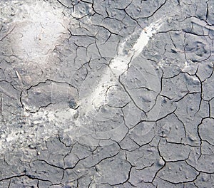 Dried mud ackground