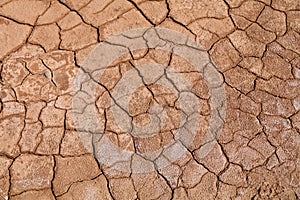 Dry riverbed in Morocco