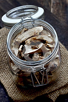 Dried mushrooms