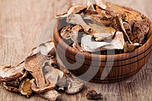 dried mushrooms