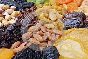 Dried Nuts and Fruits Collection