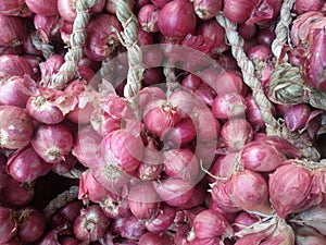 Dried onion thai food ingredient