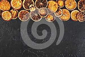 Dried orange slices