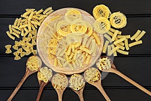 Dried Pasta Abstract