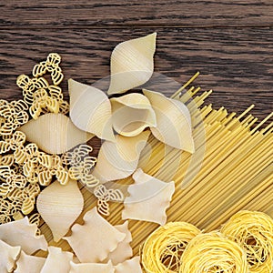 Dried Pasta Abstract
