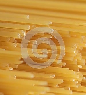 Dried pasta as an abstract background.