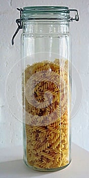 Dried Pasta in a Jar