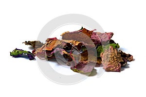 Dried patchouly leaves