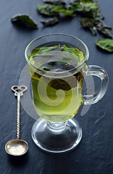 Dried peppermint tea