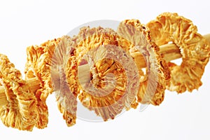 Dried pineapple rings