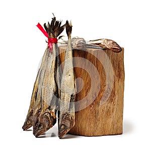 Dried Pollack and Log Wood photo