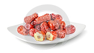 Dried red date or Chinese jujube