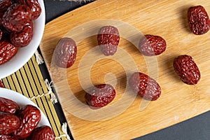 Dried red dates or jujube fruit