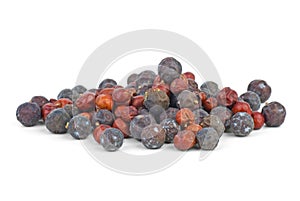 Dried red juniper and high juniper berries