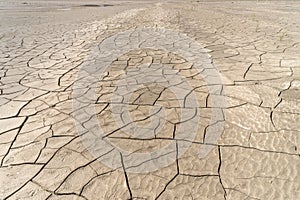 Dried river bed