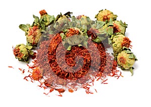Dried safflower