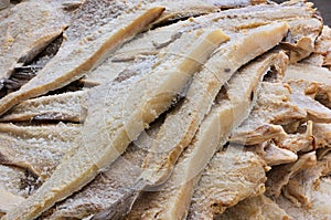 Dried salted cod