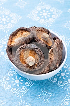 Dried shiitake mushrooms