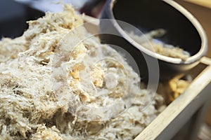 Dried shredded pork (pork floss)