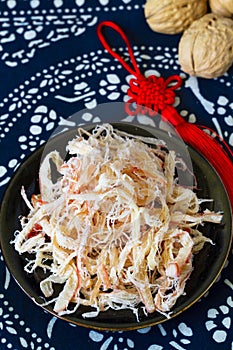 Dried shredded squid snack Korean/Chinese food