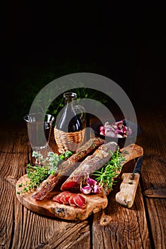 Dried sirloin with herbs de provence