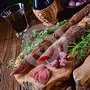Dried sirloin with herbs de provence
