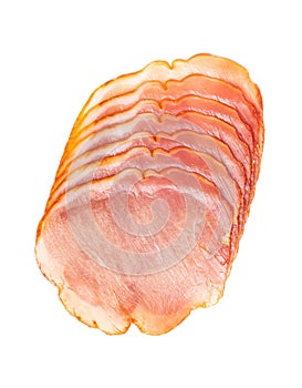 Dried spanish ham. Lomo embuchado