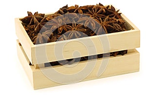 Dried star anise Illicium verum